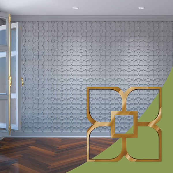 Ekena Millwork WALA08X08X0125OLVGO