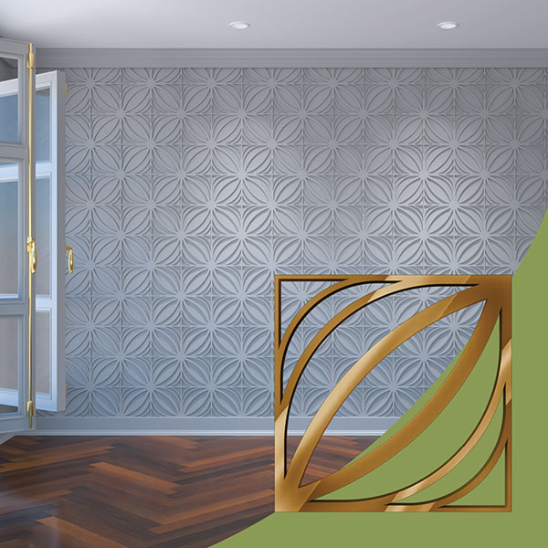 Ekena Millwork WALA08X08X0125OTSGO