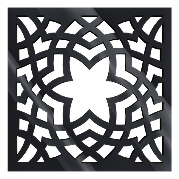 Ekena Millwork WALA08X08X0125PARBL