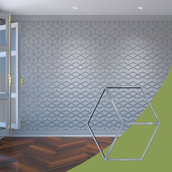 Ekena Millwork WALA08X08X0125PBLDG