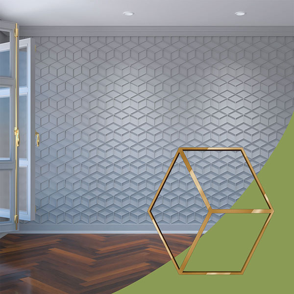 Ekena Millwork WALA08X08X0125PBLGO