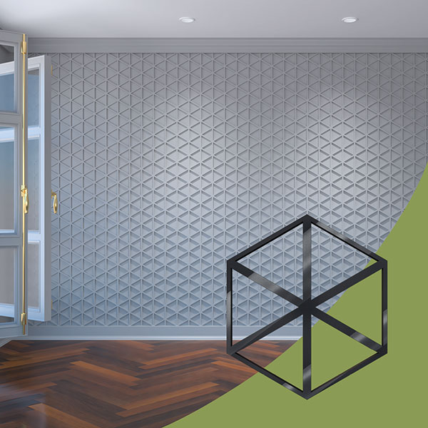 Ekena Millwork WALA08X08X0125PENBL