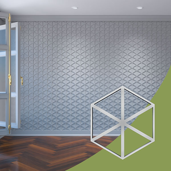 Ekena Millwork WALA08X08X0125PENGR