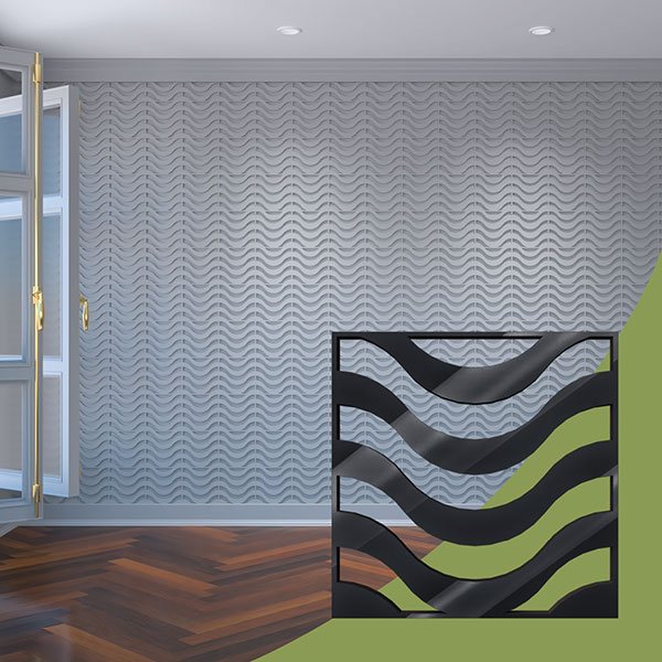 Ekena Millwork WALA08X08X0125PKRBL