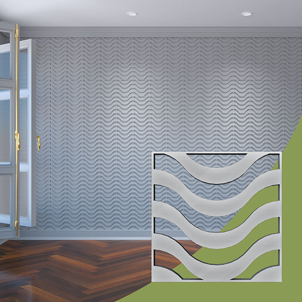 Ekena Millwork WALA08X08X0125PKRGR