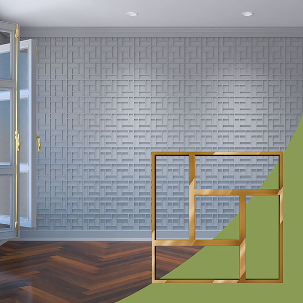 Ekena Millwork WALA08X08X0125SHFGO