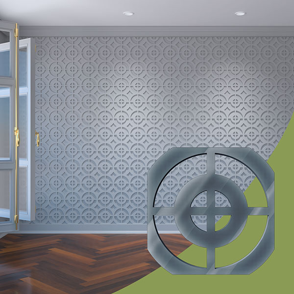 Ekena Millwork WALA08X08X0125SULDG