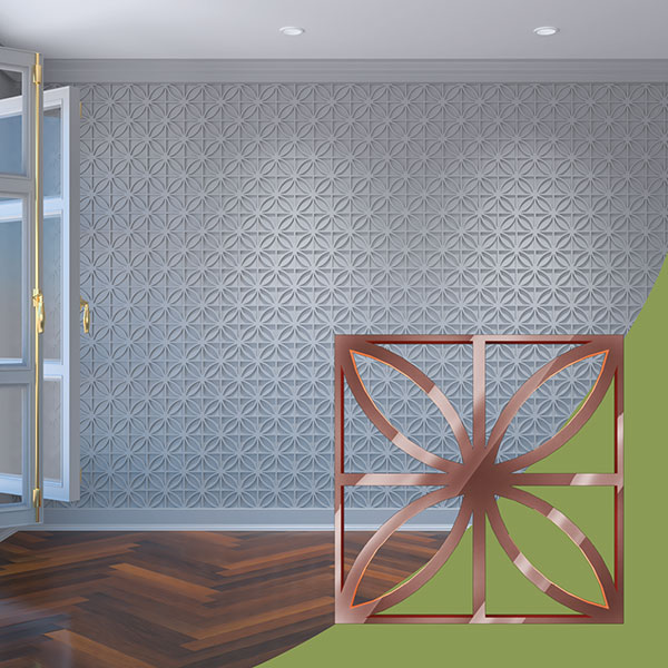 Ekena Millwork WALA08X08X0125SWNRG