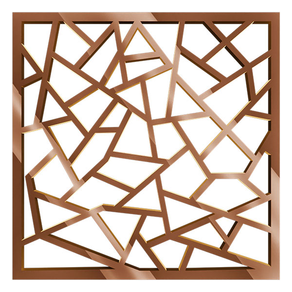 Ekena Millwork WALA08X08X0125VENBR