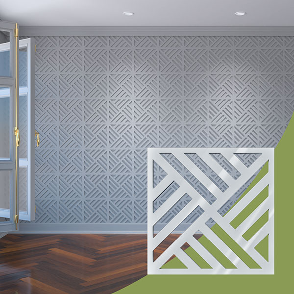 Ekena Millwork WALA12X12X0125ALLWH