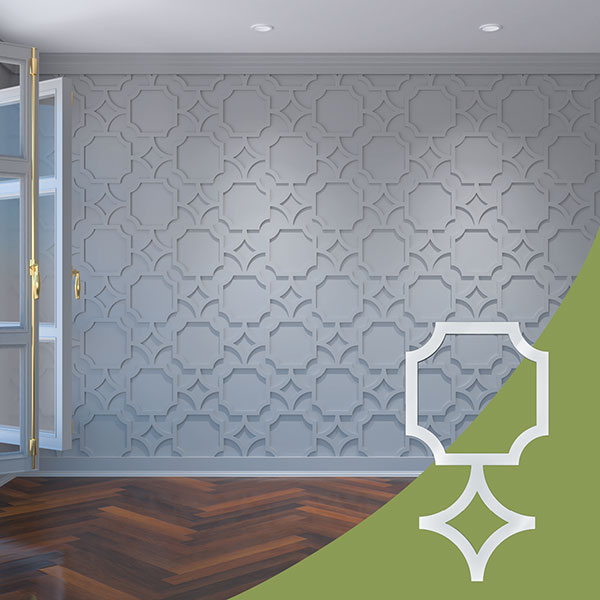 Ekena Millwork WALA12X12X0125ANDWH