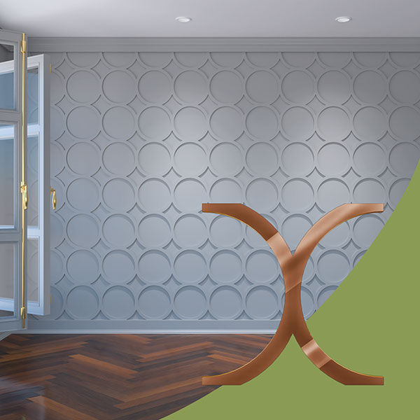 Ekena Millwork WALA12X12X0125BEABR