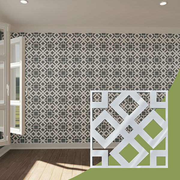 Ekena Millwork WALA12X12X0125BLEWH