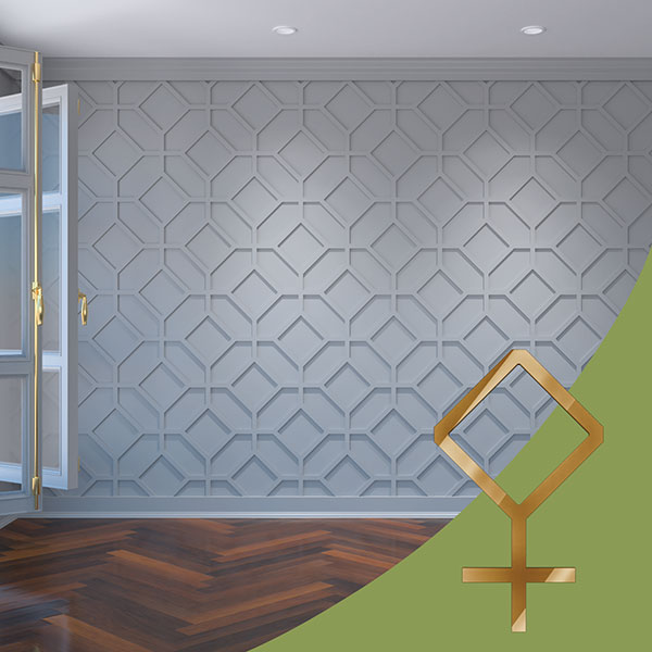 Ekena Millwork WALA12X12X0125CAMGO