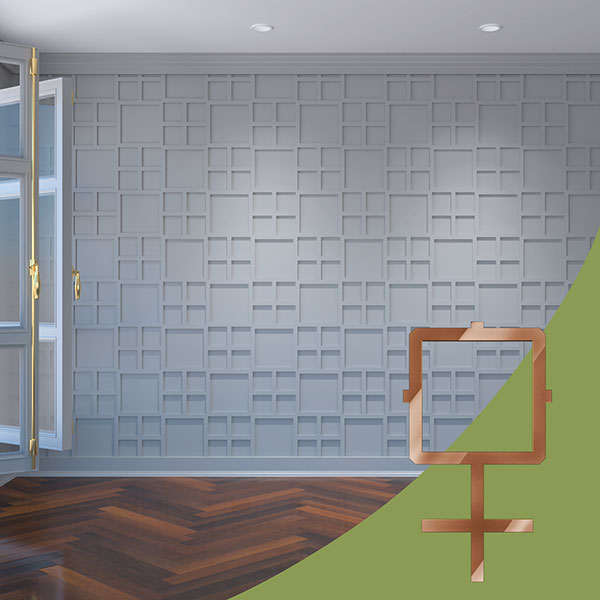 Ekena Millwork WALA12X12X0125CARBR