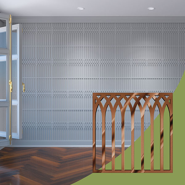 Ekena Millwork WALA12X12X0125CRPBR