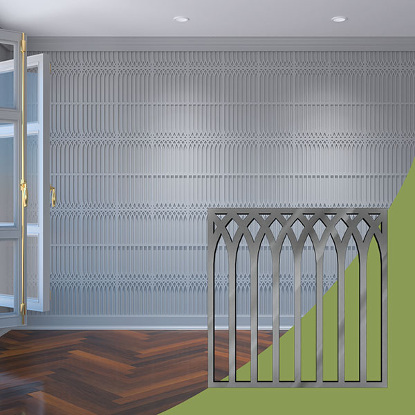 Ekena Millwork WALA12X12X0125CRPGR