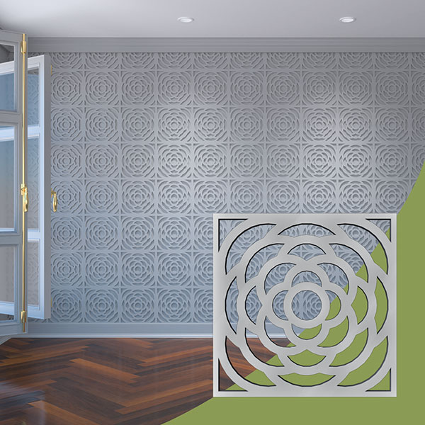 Ekena Millwork WALA12X12X0125EBGGR