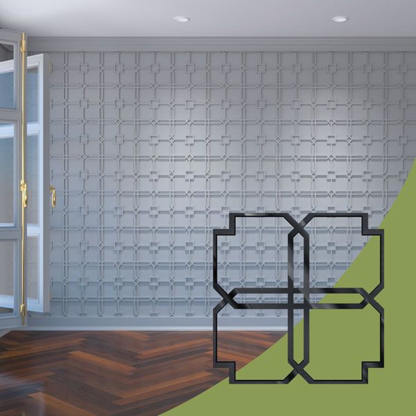 Ekena Millwork WALA12X12X0125EWDBL