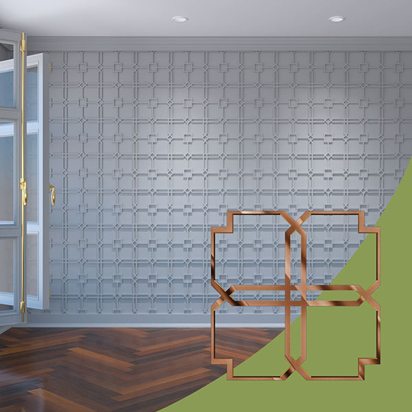 Ekena Millwork WALA12X12X0125EWDBR