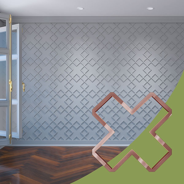 Ekena Millwork WALA12X12X0125FLRRG