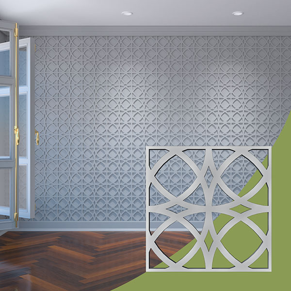 Ekena Millwork WALA12X12X0125FLTGR