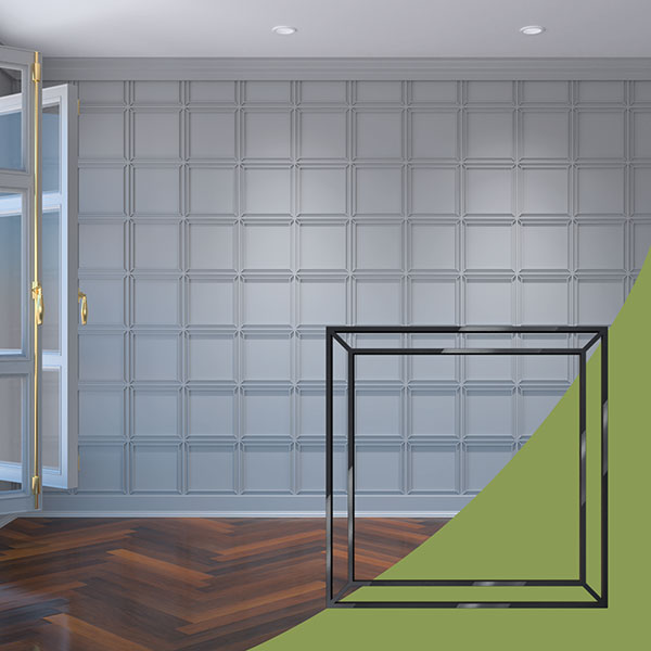 Ekena Millwork WALA12X12X0125FPYBL