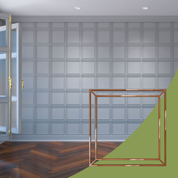 Ekena Millwork WALA12X12X0125FPYBR