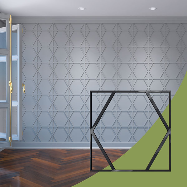 Ekena Millwork WALA12X12X0125FSRBL