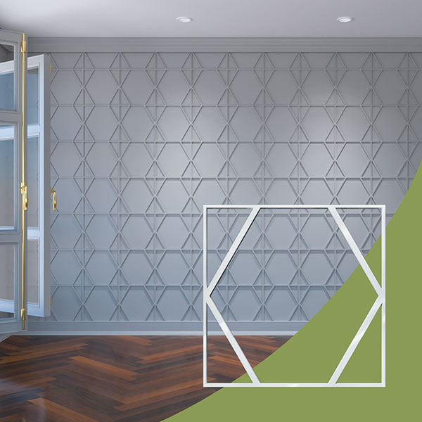 Ekena Millwork WALA12X12X0125FSRWH