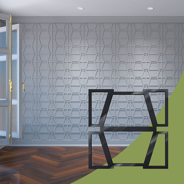 Ekena Millwork WALA12X12X0125GLYBL