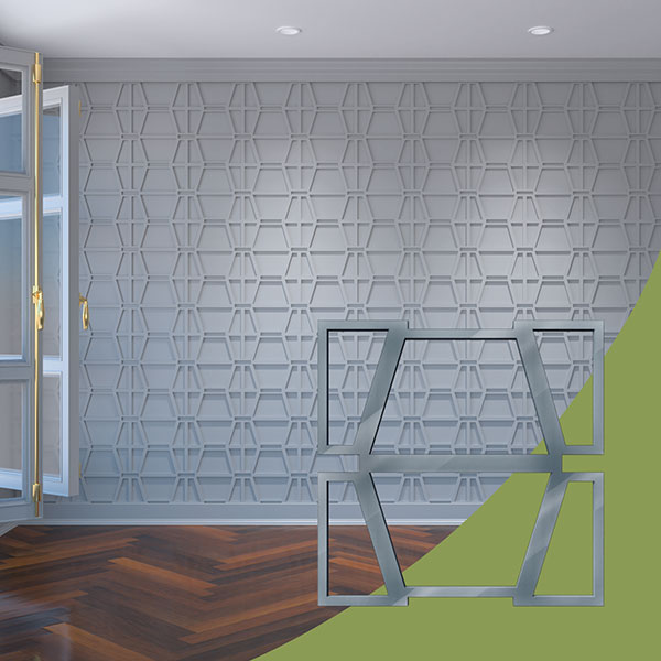 Ekena Millwork WALA12X12X0125GLYDG