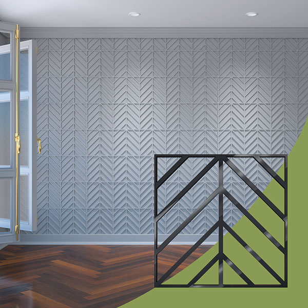Ekena Millwork WALA12X12X0125GNABL