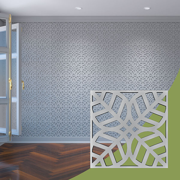 Ekena Millwork WALA12X12X0125GRDGR