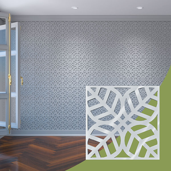 Ekena Millwork WALA12X12X0125GRDWH