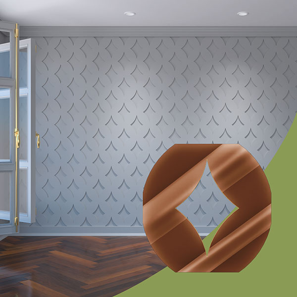 Ekena Millwork WALA12X12X0125GSHBR