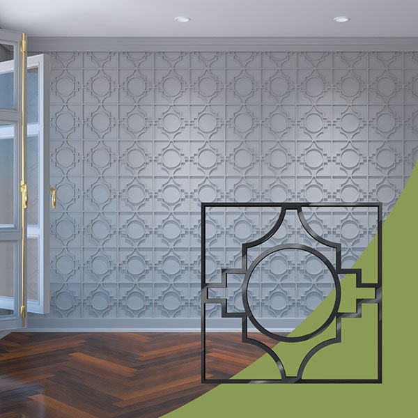 Ekena Millwork WALA12X12X0125GYPBL