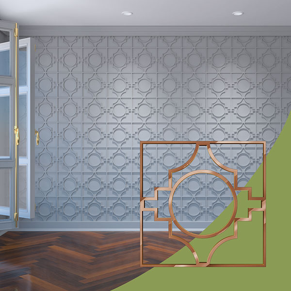 Ekena Millwork WALA12X12X0125GYPBR