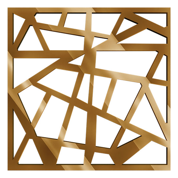 Ekena Millwork WALA12X12X0125HSBGO