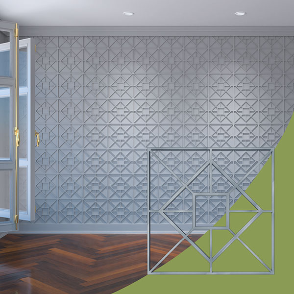 Ekena Millwork WALA12X12X0125JTNDG