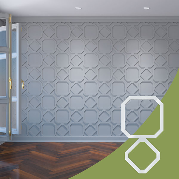 Ekena Millwork WALA12X12X0125LKHWH