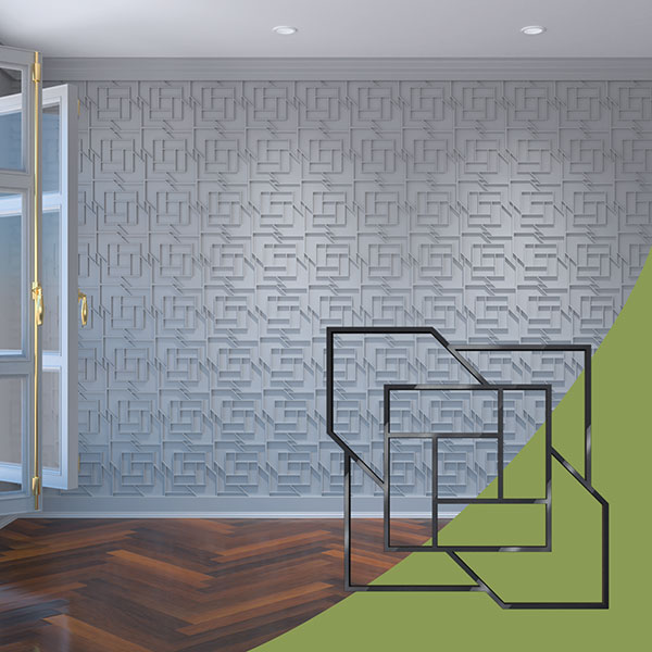 Ekena Millwork WALA12X12X0125LLDBL
