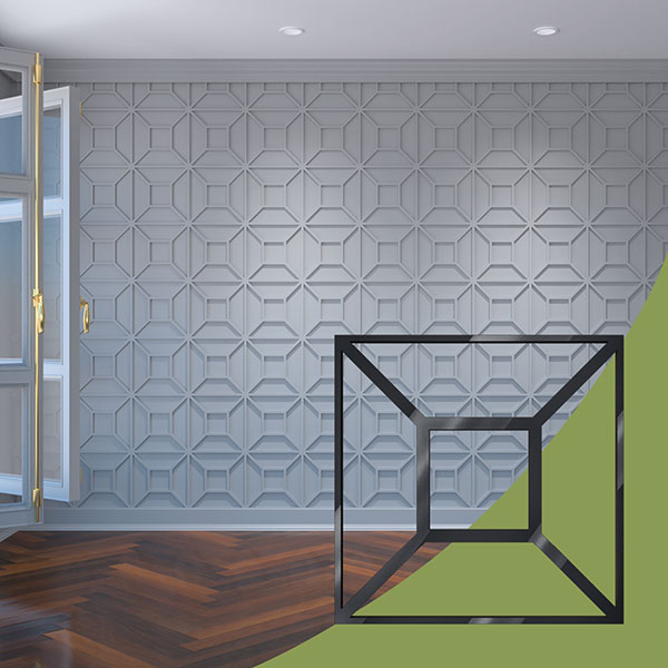 Ekena Millwork WALA12X12X0125MARBL