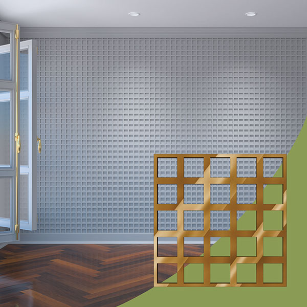 Ekena Millwork WALA12X12X0125MNCGO