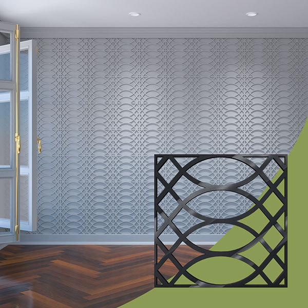 Ekena Millwork WALA12X12X0125MNTBL
