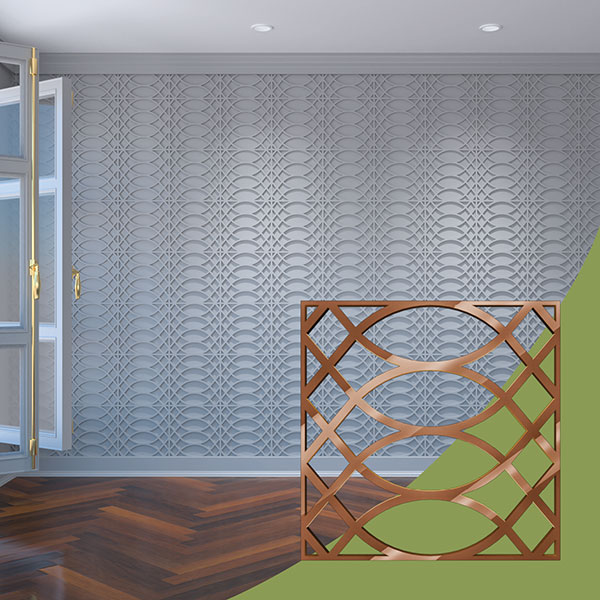 Ekena Millwork WALA12X12X0125MNTBR
