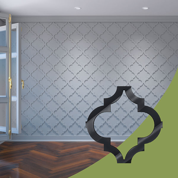 Ekena Millwork WALA12X12X0125MRKBL