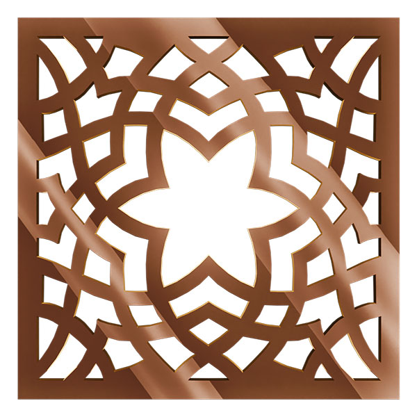 Ekena Millwork WALA12X12X0125PARBR