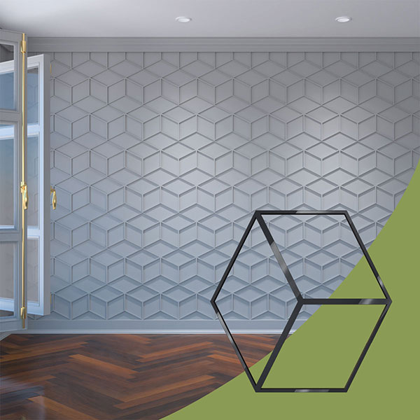 Ekena Millwork WALA12X12X0125PBLBL