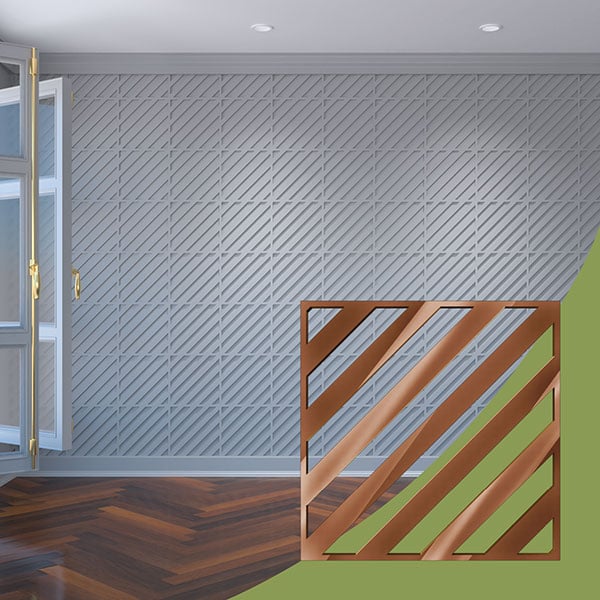 Ekena Millwork WALA12X12X0125RTWBR